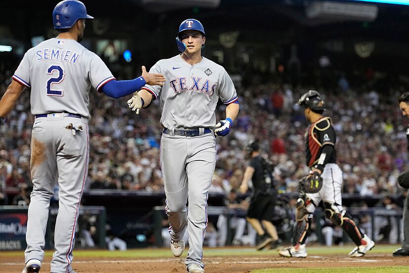 El Poder De Semien Y Seager Coloca A Rangers A Un Triunfo De Conquistar La Serie Mundial