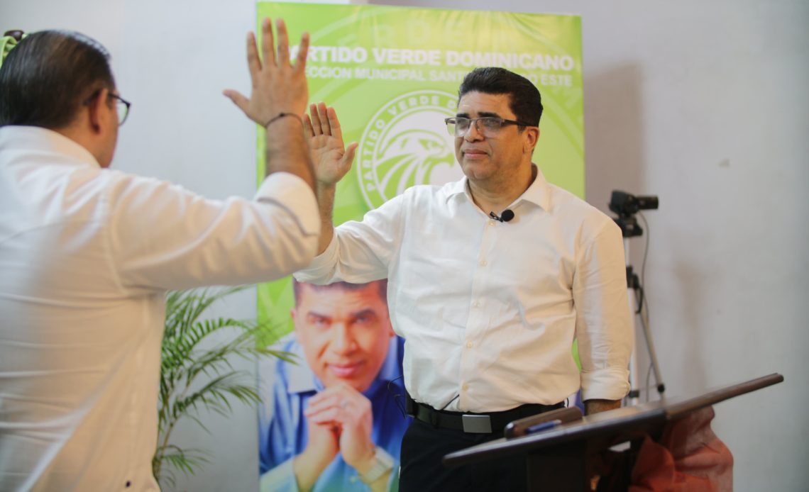 Partido Verde Dominicano Proclama A Dío Astacio Como Su Candidato A Alcalde Por Sde